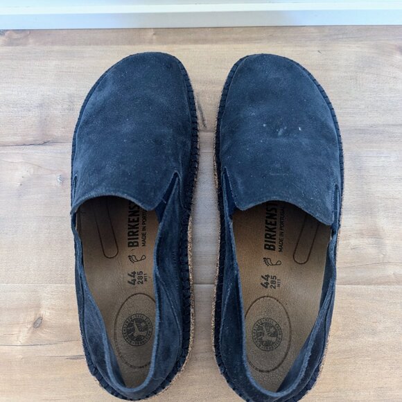 Birkenstock Callan Suede Slip-On Shoe in Navy Suede - Size 44 EU / 11-11.5 U - Picture 5 of 6